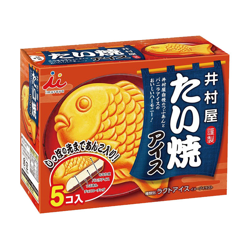 日本井村屋鲷鱼烧冰淇淋