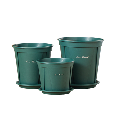 青山盆绿萝加厚创意塑料透气控根