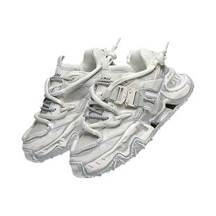 马克华菲老爹鞋男鞋2026新款冬季增高男防滑耐磨休闲运动鞋子男款