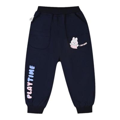 铅笔俱乐部针织长裤女小童裤子