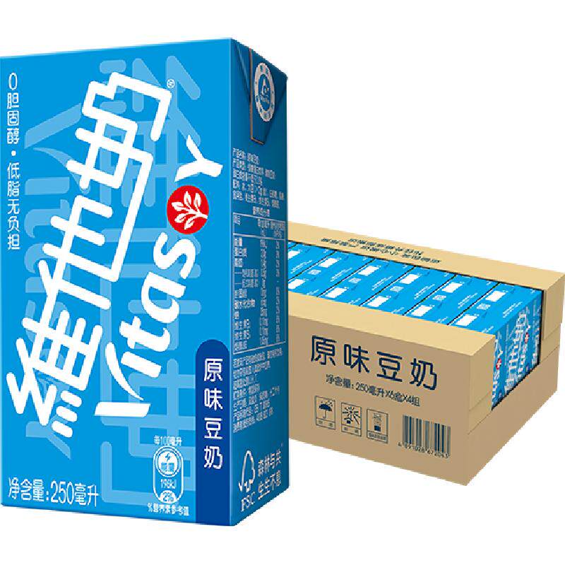 维他奶原味豆奶250ml*24盒