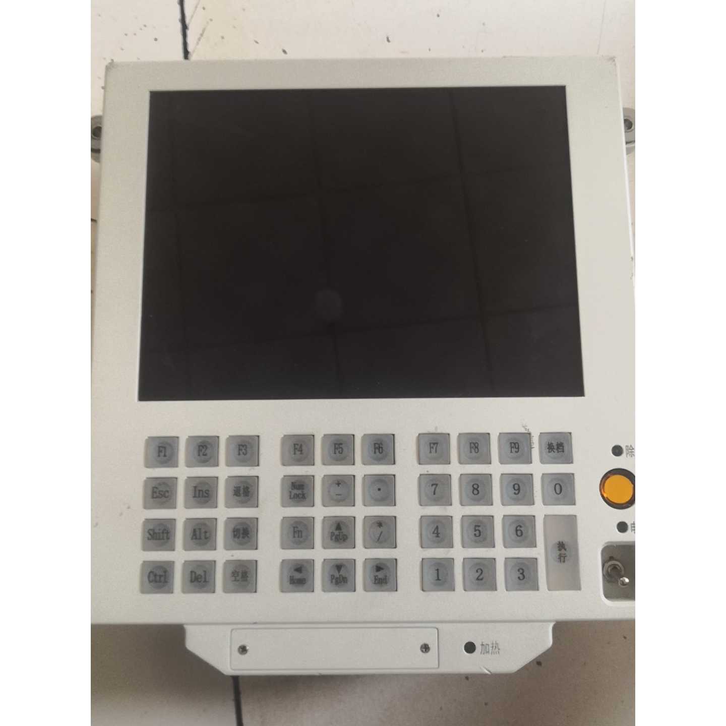 议价工业控制触摸屏键盘一体机，带显示屏和按键，接口齐全，视频