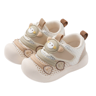 婴儿鞋男宝宝夏季10个月12学步软底凉鞋儿童0一1-2岁夏款女宝鞋子