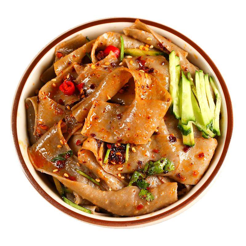 5斤荞麦面皮粗粮凉皮干货散装免冲泡方便面/拉面/面
