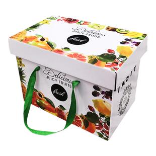 年货水果送人礼盒空盒子包装盒高档创意橙子苹果包装箱箱子可logo