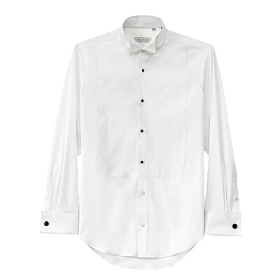 CULTUM翼领长袖礼服法式衬衫
