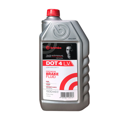 正品布雷博DOT4汽车刹车油一升装