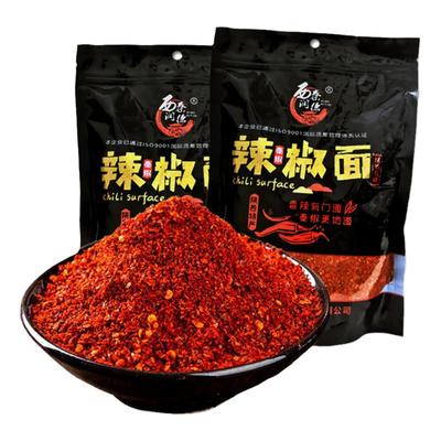 西秦润德陕西辣椒面兴平特产辣椒粉秦椒油泼辣子蘸料火锅调味料