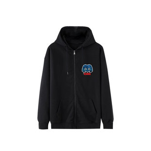 生灵重塑REANIMAL游戏周边开衫卫衣薄款男女学生加绒带帽连帽外套