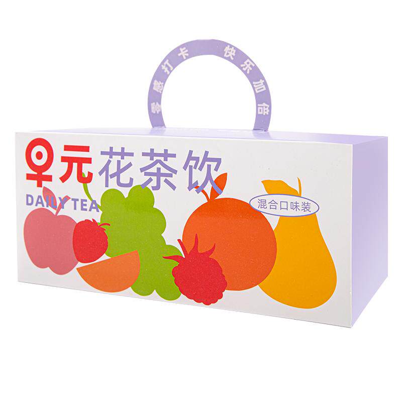 30天零感茶0无蔗糖水果茶礼盒冷泡冷萃花茶包组合多种口味泡水喝