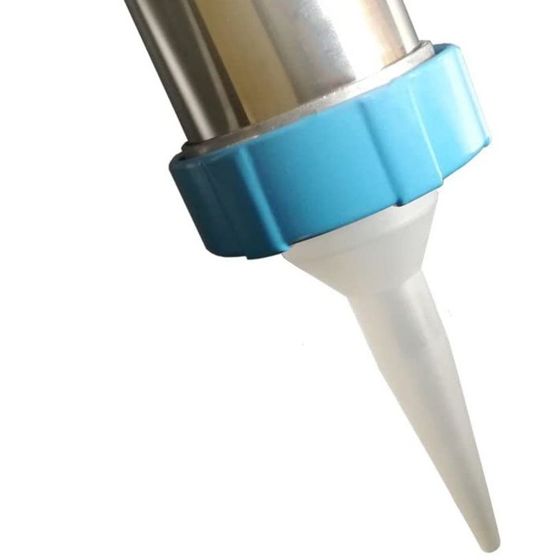 24件填缝喷嘴涂抹工具玻璃胶集中工具密封胶软胶咀 美缝工具