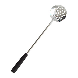 捞冰勺新款冰钓笊篱冰抄不锈钢冬钓凿冰破冰器钓鱼用品渔具小配件