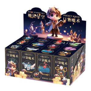 新款口袋魔术套装儿童益智小学生玩具初学者入门级扑克牌盲盒礼物