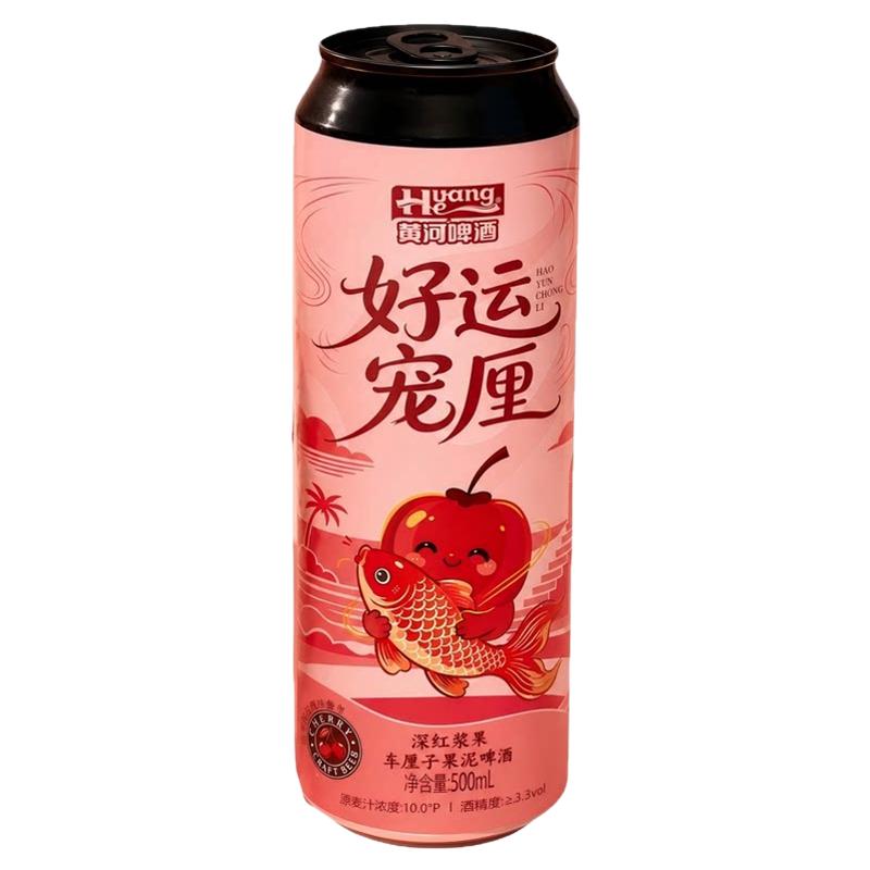 黄河啤酒好运宠厘500ml*6罐10度