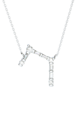 十二星座原创设计风女朋友锁骨链