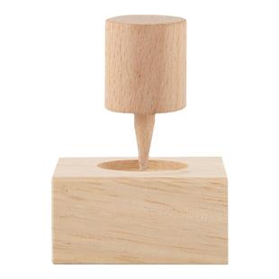 艾塔锥形压制模具手工实木加厚艾灸神器艾烟倒流隔物灸器艾坨工具