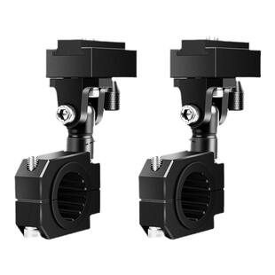 摩托车射灯快拆支架固定改装踏板九号电动车小牛万向减震扩展支架