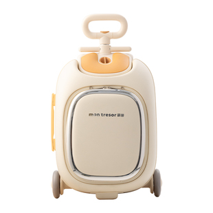 montresor萌兽行李箱宝宝大容量拉杆箱儿童可坐可骑行遛娃行李箱