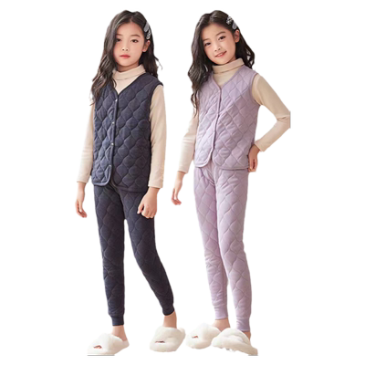 校服内搭保暖裤套装轻薄男女童