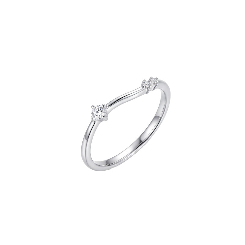 TIRAJewelry极细钻戒冷淡感