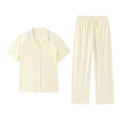 全棉时代女士水光棉凉感家居服