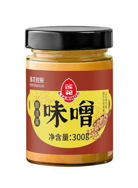 莲花味噌酱300g味增酱拉面汤料