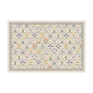 法式沫汐入户门皮革地垫大门防水防油地毯玄关复古门垫防滑脚垫子