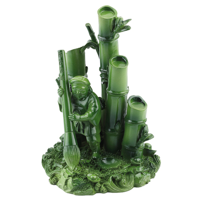 现货李居明财神文昌笔四绿摆件