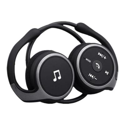 率先 男女跑步运动蓝牙耳机无线双耳头戴耳挂式带麦插卡MP3收音机