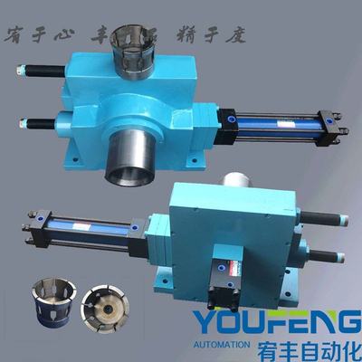 气动分度盘分度头分割器自配ER25/32筒夹弹簧夹头厂家180H 250H