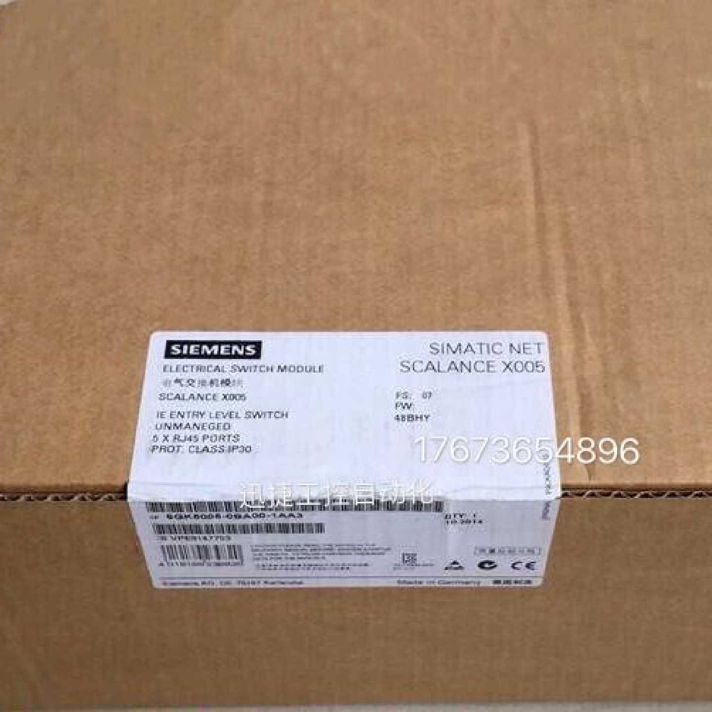 6GK50041BF001AB2XB0041LD非网管型交换机4孔交换机