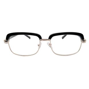 老人100抗疲劳老花镜 高清男女舒适玻璃镜片耐磨中老年老光眼镜