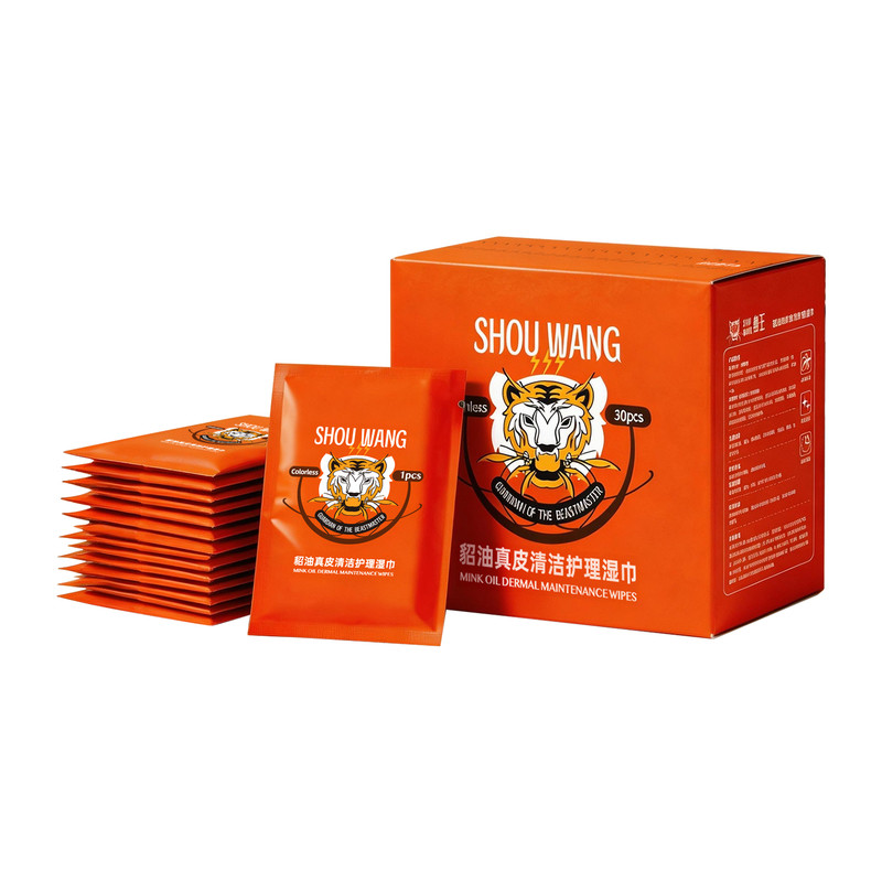 兽王貂油配方清洁湿巾