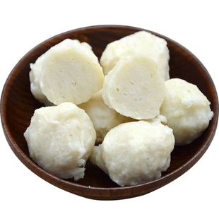 福州特产小吃 手打手工墨鱼丸墨斗丸花枝丸 墨鱼丸子火锅食材