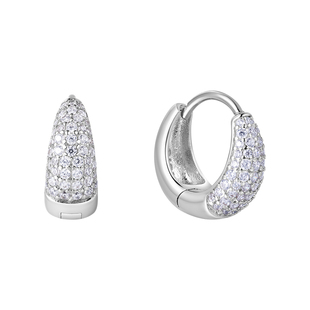 【新款】ARSIS流光水滴耳扣百搭圈圈耳环精致耳钉小众高级感耳饰