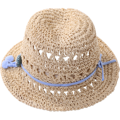 伊米伦夏季薄款防晒母女婴儿帽子