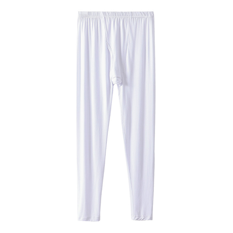 莫代尔男士秋裤大码加长保暖线裤