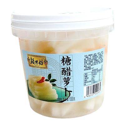 颍思坊糖醋萝卜1000g酸甜泡萝卜
