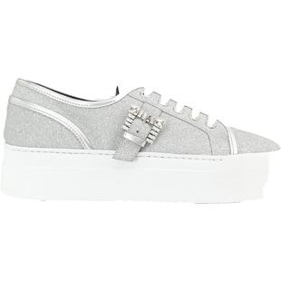 Sergio Rossi/SR女鞋SR TWENTY BUCKLE系列平底鞋板鞋休闲鞋