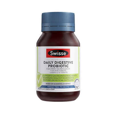进口Swisse肠道益生菌胶囊30粒