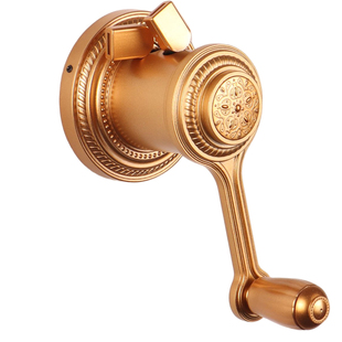 双杆升降晾衣架配件圆形手摇器双孔推拉可调6cm9.5cm换挡升降器