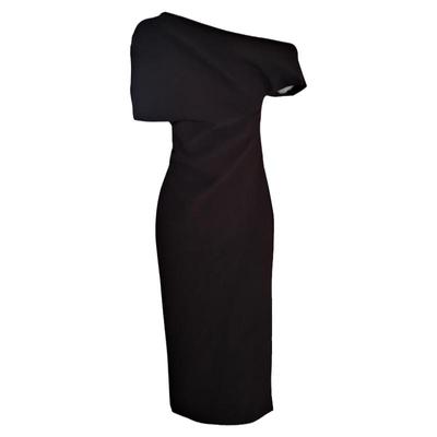 法式复古纯欲气质针织弹力连衣裙