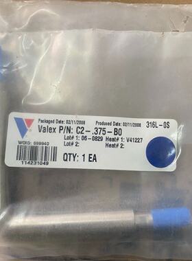 【请询价】VALEX 弯头  C2-.375-B0