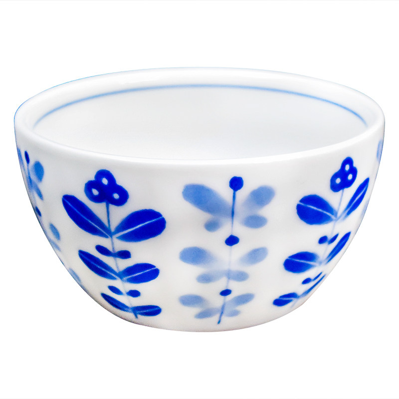 美浓烧陶瓷青花家用钵碗