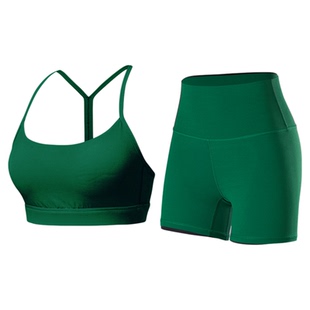 科里芙健身套装女夏季紧身提臀显瘦瑜伽服外穿跑步普拉提运动套装