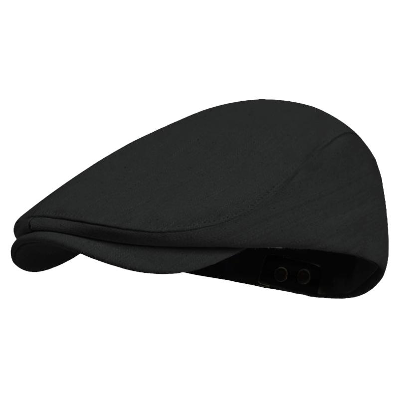 法式大头围文艺复古反戴前进帽