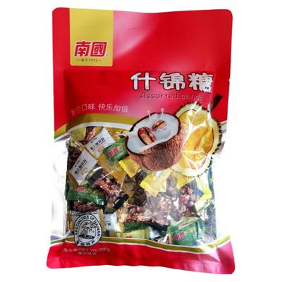 海南特产批零南国什锦糖500克混合多品种糖果年货买2袋划算伴手礼