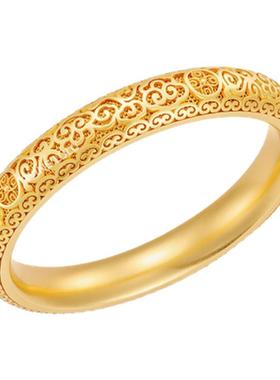 TWINSLULU古法如意镂空手镯