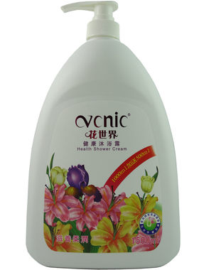 香港正品花世界沐浴露滋养1500ml