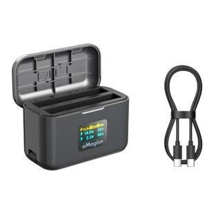 适用影石insta360 X5快充充电器双充电池仓收纳盒子充电管家配件